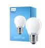 Philips Corepro LED Lustre E27 Kugel Matt 4.3W 470lm - 827 Extra Warmweiß | Ersatz für 40W